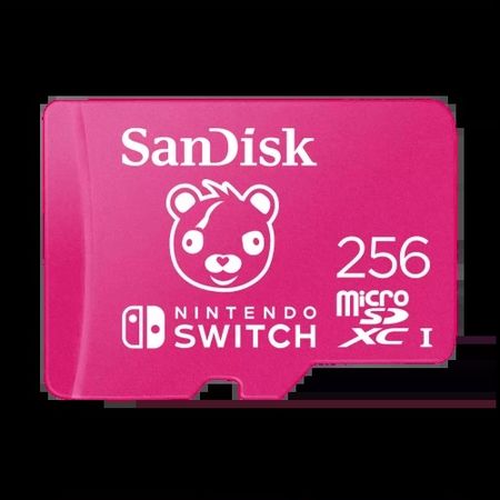 Tarjeta de Memoria Sandisk MicroSDXC 256GB Nintendo Switch Fortnite