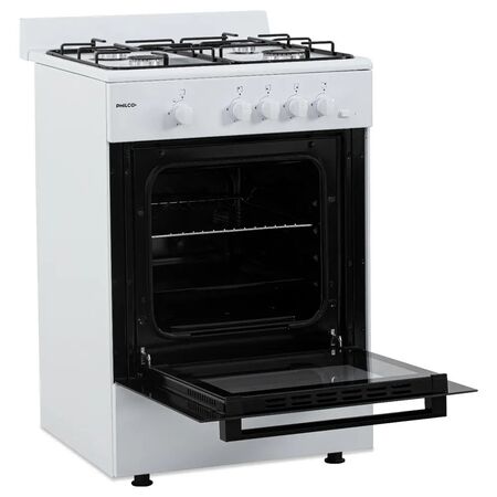 Cocina Philco Multigas 56cm Blanca Horno con Visor Luz PHCM56BL