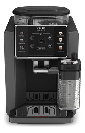 Cafetera Automatica Krups Sensation Milk Espresso Cappuccino Negro