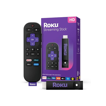Reproductor Streaming Roku Stick HD ROK3840MX