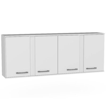 ALACENA ORLANDI BL 615 PREMIUM - BLANCO, 4 PUERTAS, 2 ESTANTES