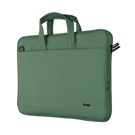 Maletín Trust Bologna para Notebook 16 Eco Verde