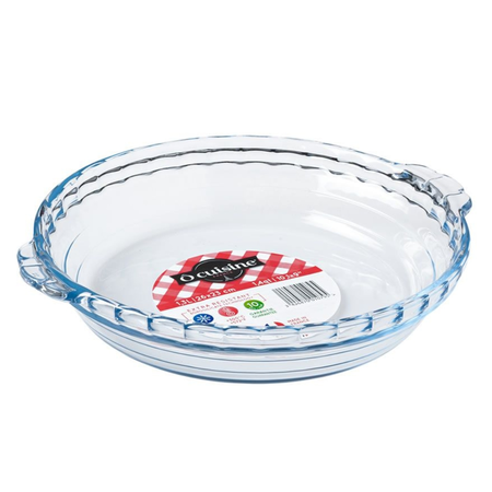 Tartera Redonda Asas 1,3 L Vidrio Horno Ocuisine Bakeware Transparente