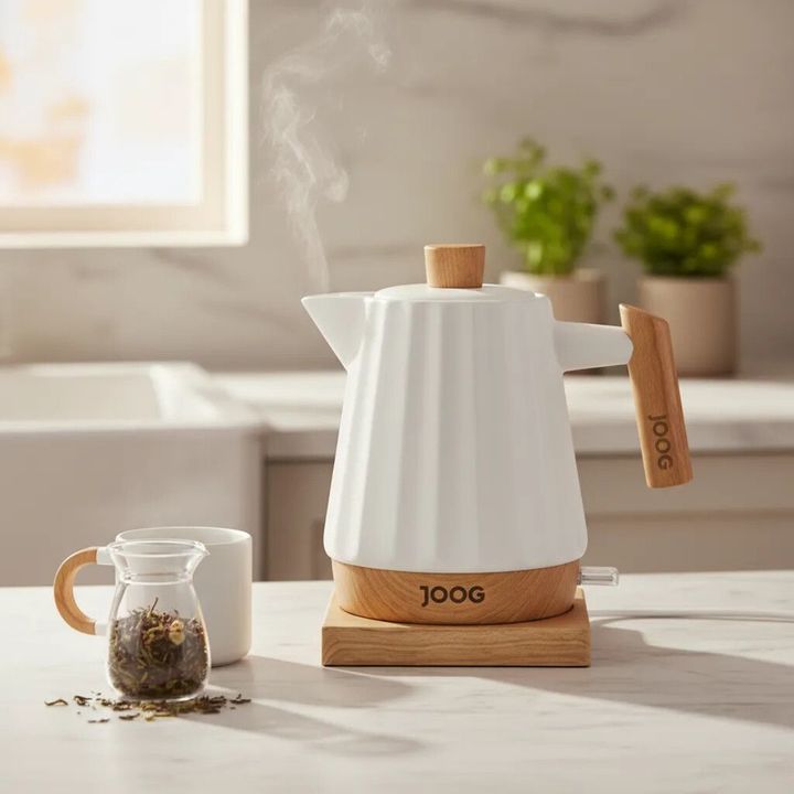 Hervidora Electrica de Ceramica Joog Blanco - Vista 5