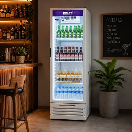 Heladera Exhibidora Inelro MT Vertical L Blanca