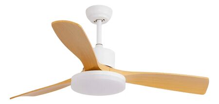 Ventilador de Techo Etheos Con Luz LED 3 aspas Blanco