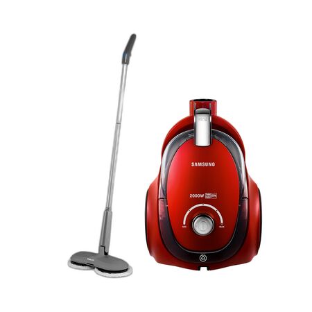Combo Aspiradora Samsung VC20 2000W + Mopa Eléctrica Philco PHEM1921PI