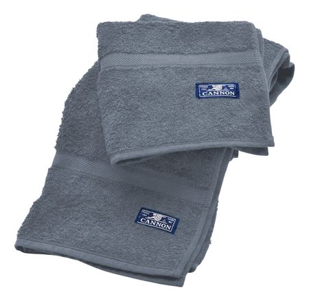 Set De Toalla + Toallón Cannon 520 Grs 100% Algodon Suave