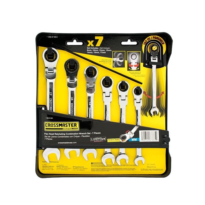 Set Llaves Crique Flexibles 7Pcs-Mm Crossmaster - Vista 1
