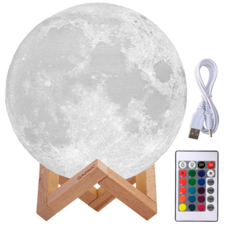 LAMPARA LUNAR GADNIC CBLANCA LUNA0001