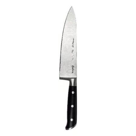 CUCHILLO CHEFF LINEA 7 PROFESSIONAL INOX. MANGO CON REMACHES NEGRO