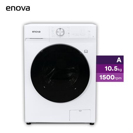 Lavasecarropas enova inverter carga frontal 10 kg Blanco