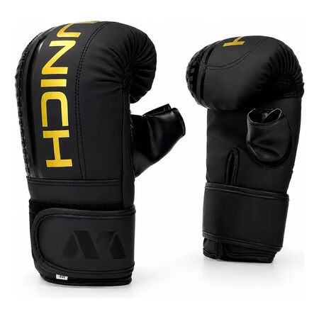 Guantines Munich Woskin Bolsa Boxeo Pulgar Libre Ajustables Xs Dorado