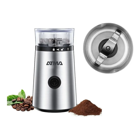 Molinillo de Cafe Atma MC8141N 150W 60g Acero