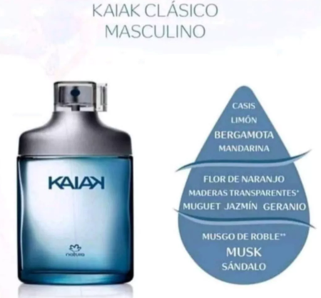 Perfume Natura Kaiak Clsico Eau de Toilette para Hombre 100 mL