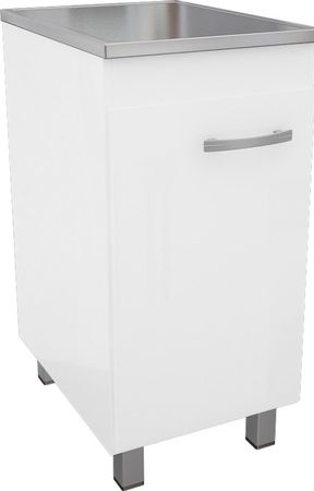 Bajo Mesada Muebles Orlandi 40Cm 614 Blanco