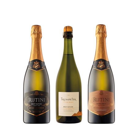 Set Espumantes Rutini Seleccion x 3 Con Estuche
