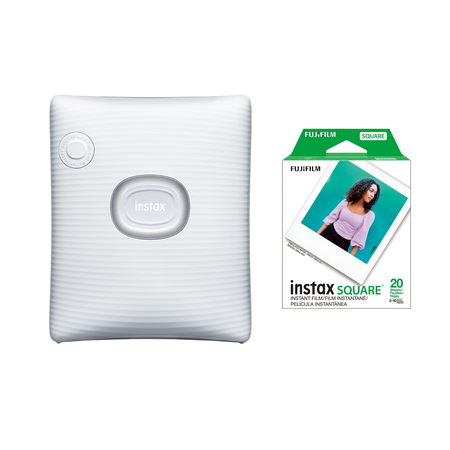 Impresora instantanea Instax Square Link con20 Fotos