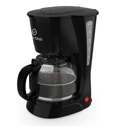 CAFETERA FILTRO WHITENBLACK ACWB02 - NEGRA, 15 TAZAS, 800W, 1.5L, 800 W