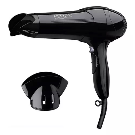 Revlon Secador De Pelo Control Frizz 2000w Rvdr773la2av1 Color Negro