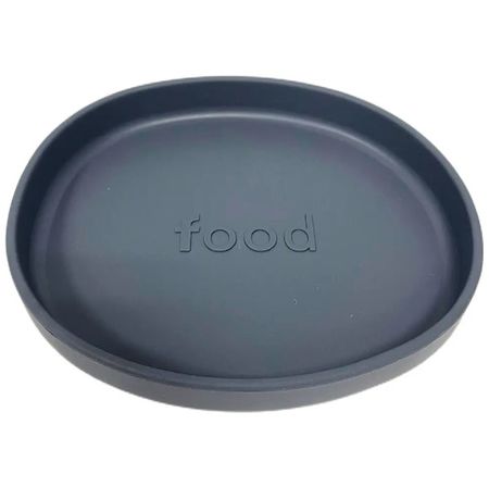 Plato de Comida de Silicona Gris Gadnic BEBE65 Para Bebés