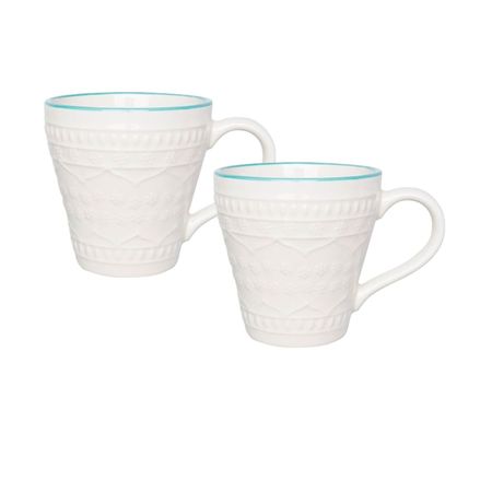 SET X2 JARRO MUG 360 CC SERENA SKY - OXFORD