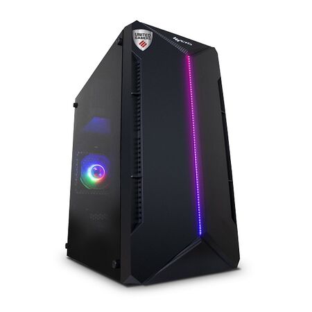 PC EXO United Gamer G53A Monitor 24" Intel i5 12va Ram 16gb Ssd  480gb RTX3050 6G  W11 Color negro 