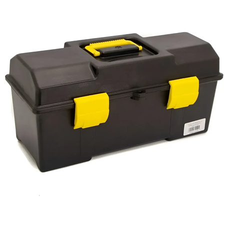 Caja De Herramientas Plástica 19 Pulgadas Amarilla Morano Modelo C19ACB