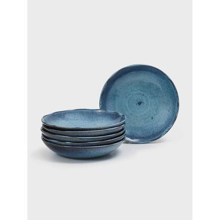Set 6 platos hondos Porto Brasil Bio Avant Aarde Stoneware