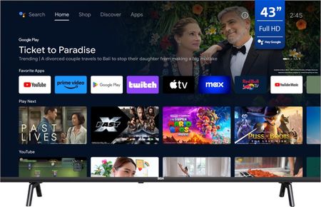 Smart TV LED 43" Full HD BGH ANDROID B4325FS5A