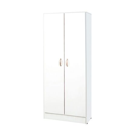 Despensero 2 Puertas 4 Estantes Blanco