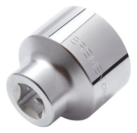Tubo Hexagonal Bremen Encastre 1 Pulgada Corto 65mm Estriado
