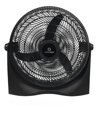 Turbo Ventilador 20 Reclinar Fijo Pared Whitenblack Tfwb20 C