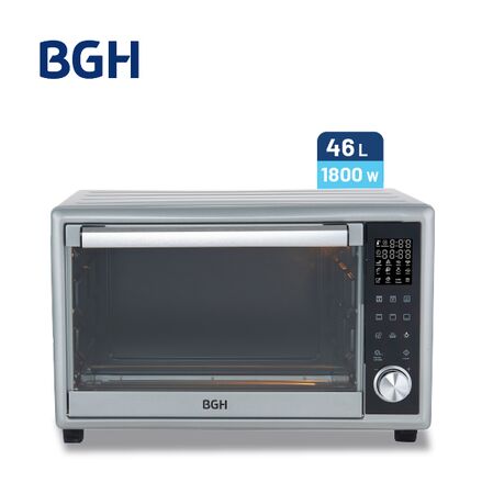 Horno Eléctrico BGH 46 Litros Digital Silver BHE46DS25I