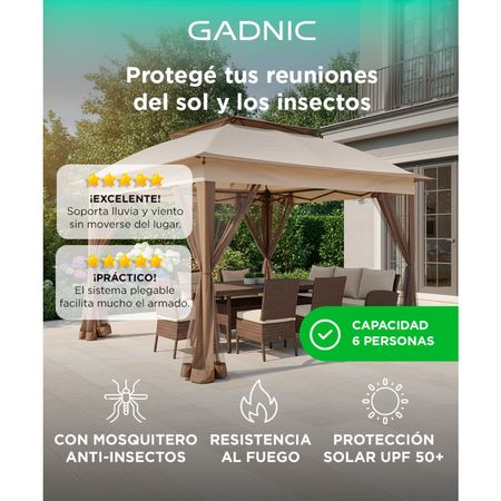 Gazebo Mosquitero Gadnic Gard Tienda de Sombrilla