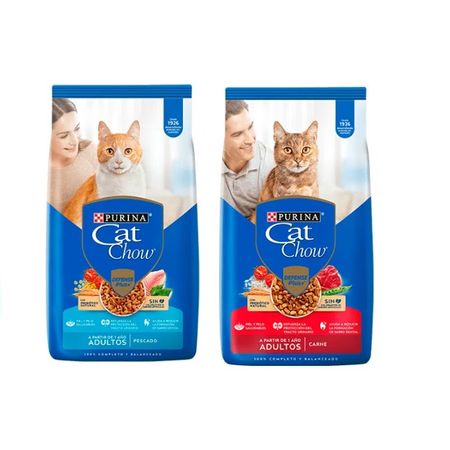 Cat chow pesacadocarne x 15 Kg