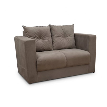 Sillon Yostin dos cuerpos color gris