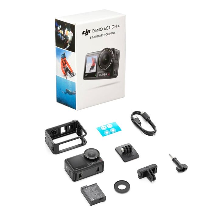 Cámara DJI Osmo Action 4 Standard Combo 4K Dual Screen - Vista 7