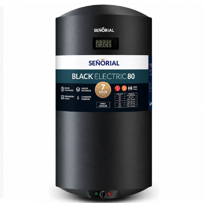 Termotanque Electrico Digital Señorial 80L Carga Inferior TSBE-80 - Vista 4