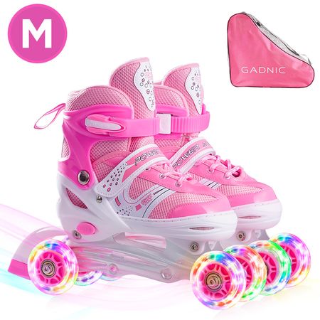 Rollers Para Niñas y Niños Extensibles Con Bolso 