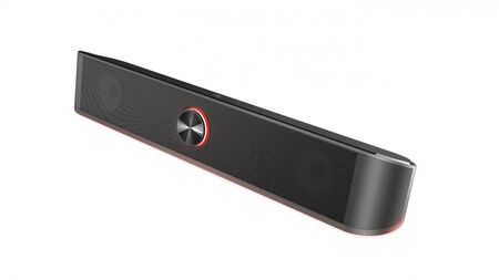 Barra de Sonido Gxtrust 619 Thorne Parlante RGB Compacto Negro
