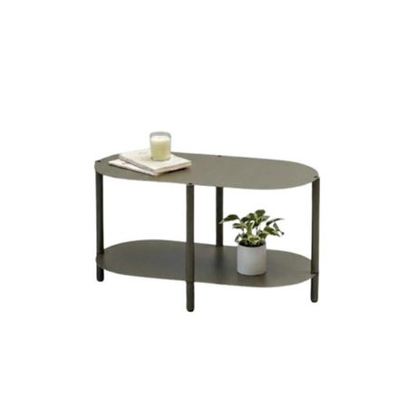 Mesita Ratona Iron DS Home 80 x 37 x 40 cm Verde Musgo