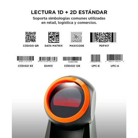 Lector De Código De Barras Gadnic BAR13 Escaneo Automático