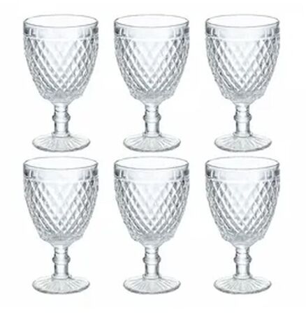6 Copa vidrio Diamante