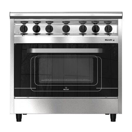 Cocina Morelli Country 900 Con Puerta Visor 6 Hornallas