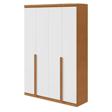 Placard Lopas 1.54 x 2.30M Alonso 4 Puertas Amenoda White