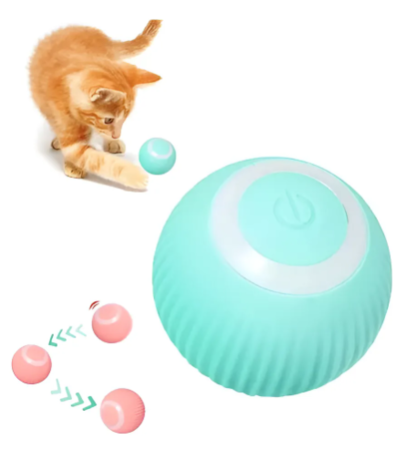 Juguete pelota interactivo recargable automatico