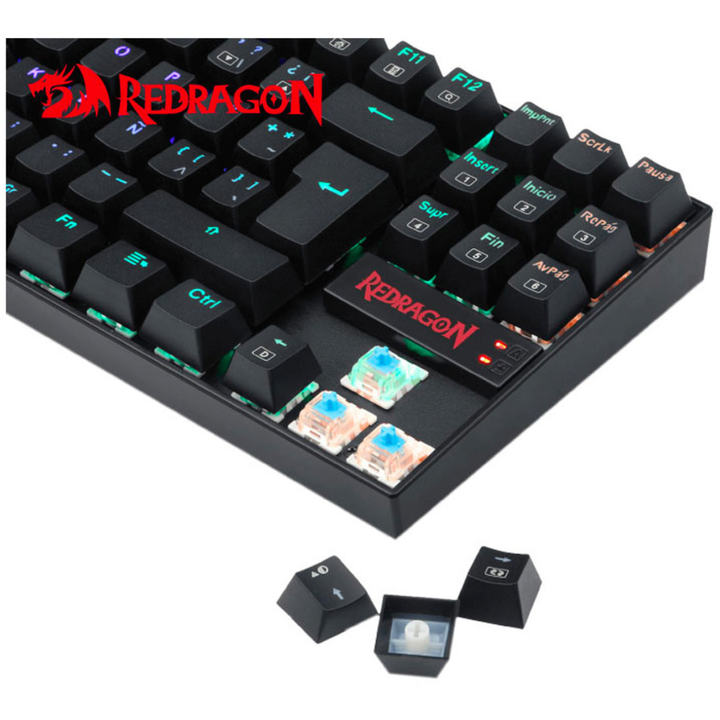TECLADO REDRAGON CON CABLE (C:NEGRO K552-KR) - Vista 3