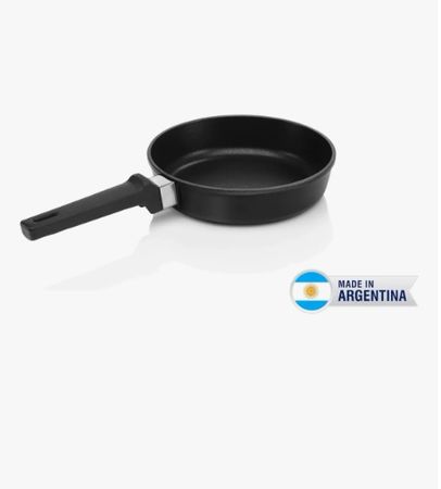 Sarten Antiadherente De 20cm Tio Tito Aluminio Fundido Negro Negro