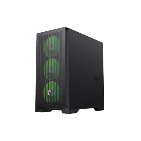 Gabinete Gamemax Leader 2BK 4Fan E-ATX Negro